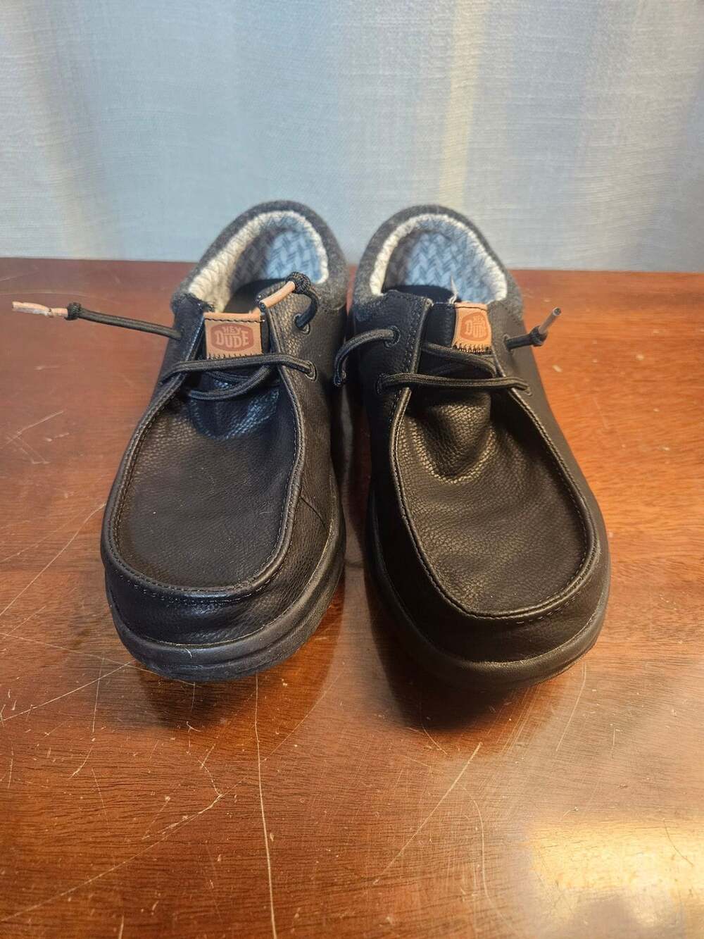 Hey Dude Youth JR4 Paul Classic Black Slip On Shoes